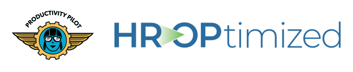 Productivity Pilot HR Optimized logo with wings